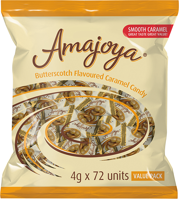 Amajoya Butterscotch Flavoured Caramel Candy Value Pack