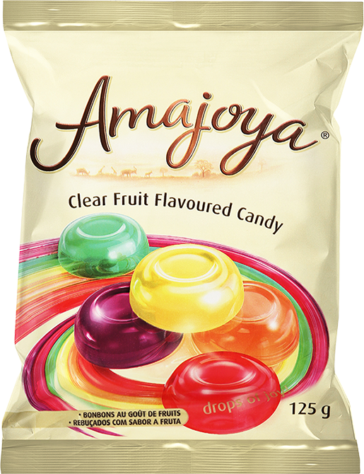 Amajoya Clear Fruit Flavoured Candy 125 g