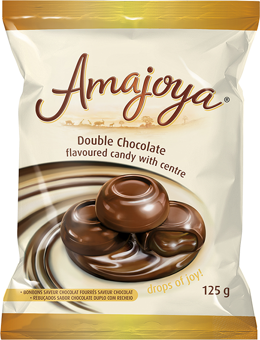Amajoya Double Chocolate Flavoured Candy with Centre 125 g