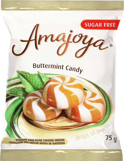 Amajoya Sugar Free Buttermint Candy 75 g